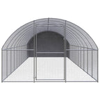 VidaXL Kippenren 3x12x2 m gegalvaniseerd staal