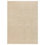 VidaXL Vloerkleed kortpolig 140x200 cm beige