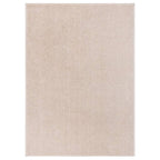Vidaxl vloerkleed kortpolig 140x200 cm donkerbeige