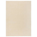 VidaXL Vloerkleed kortpolig 140x200 cm crèmekleurig