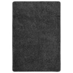 Vidaxl vloerkleed shaggy anti-slip 160x230 cm donkergrijs