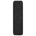 Vidaxl trapmatten 15 st anti-slip rechthoekig 75x20 cm antracietkleur