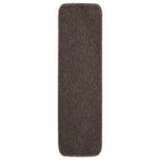 Vidaxl trapmatten 15 st anti-slip rechthoekig 75x20 cm bruin