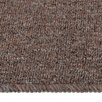 Vidaxl trapmatten 15 st anti-slip rechthoekig 75x20 cm bruin