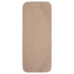 Vidaxl trapmatten 15 st anti-slip rechthoekig 60x25 cm beige