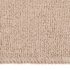 Vidaxl trapmatten 15 st anti-slip rechthoekig 75x20 cm beige