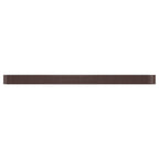 Vidaxl plantenbak 620x80x36 cm gegalvaniseerd staal bruin