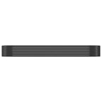 Vidaxl plantenbak 322x100x36 cm gegalvaniseerd staal antracietkleurig