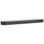 Vidaxl plantenbak 544x100x36 cm gegalvaniseerd staal antracietkleurig