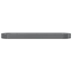 Vidaxl plantenbak 523x140x36 cm gepoedercoat staal grijs
