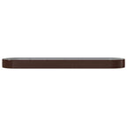 Vidaxl plantenbak 523x140x36 cm gegalvaniseerd staal bruin