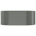 Vidaxl plantenbak 175x100x68 cm gegalvaniseerd staal grijs