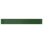 VidaXL Plantenbak 554x100x68 cm gepoedercoat staal groen