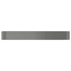 VidaXL Plantenbak 554x100x68 cm gepoedercoat staal grijs