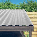 VidaXL Dakpanelen 12 st 60x36 cm gepoedercoat staal zilverkleurig