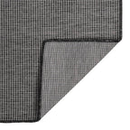 Vidaxl buitenkleed platgeweven 120x170 cm grijs