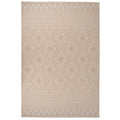Vidaxl buitenkleed met patroon platgeweven 160x230 cm bruin