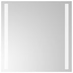 Vidaxl badkamerspiegel led 40x40 cm