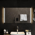 Vidaxl badkamerspiegel led 90x50 cm
