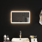VidaXL Badkamerspiegel LED 50x30 cm