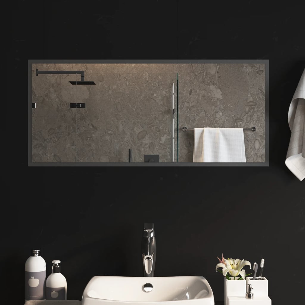 VidaXL Badkamerspiegel LED 90x40 cm