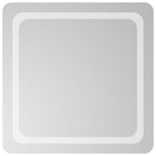 Vidaxl badkamerspiegel led 60x60 cm