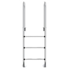 Vidaxl zwembadladder 54x38x158 cm 304 roestvrijstaal