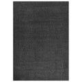 VidaXL Vloerkleed shaggy hoogpolig 120x170 cm antracietkleurig