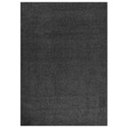 VidaXL Vloerkleed shaggy hoogpolig 120x170 cm antracietkleurig