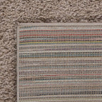 VidaXL Vloerkleed shaggy hoogpolig 160x230 cm beige