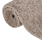 VidaXL Vloerkleed shaggy hoogpolig 160x230 cm beige