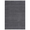 VidaXL Vloerkleed wasbaar korte pool anti-slip 120x170 cm antraciet