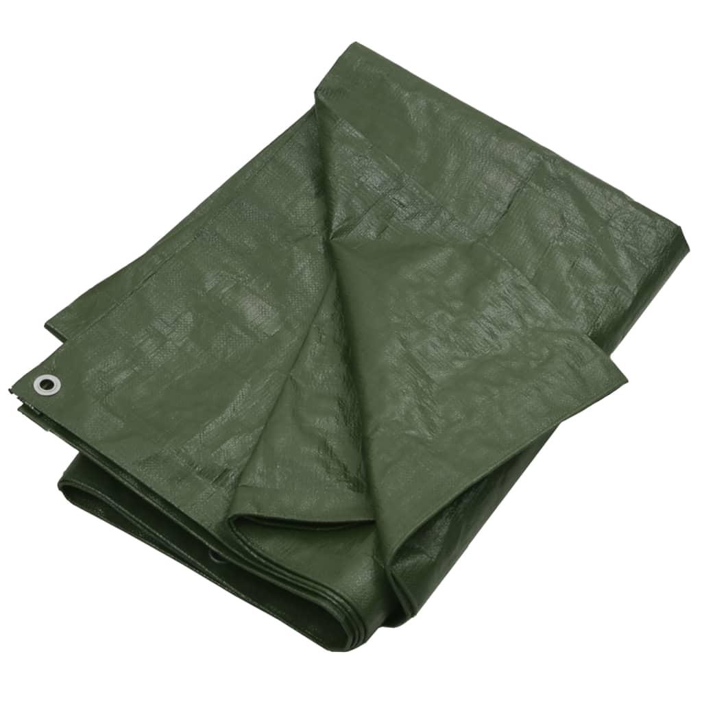 Vidaxl dekzeil 180 g m² 4x4 m hdpe groen