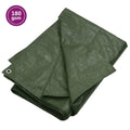 Vidaxl dekzeil 180 g m² 4x6 m hdpe groen