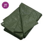 Vidaxl dekzeil 180 g m² 4x6 m hdpe groen