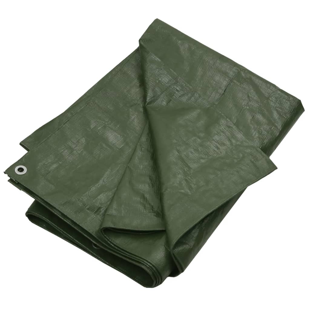 Vidaxl dekzeil 180 g m² 6x10 m hdpe groen