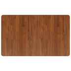 Vidaxl wastafelblad 100x60x1,5cm behandeld massief hout donkerbruin
