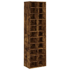 VidaXL Schoenenkast 54x34x183 cm bewerkt hout gerookt eikenkleurig