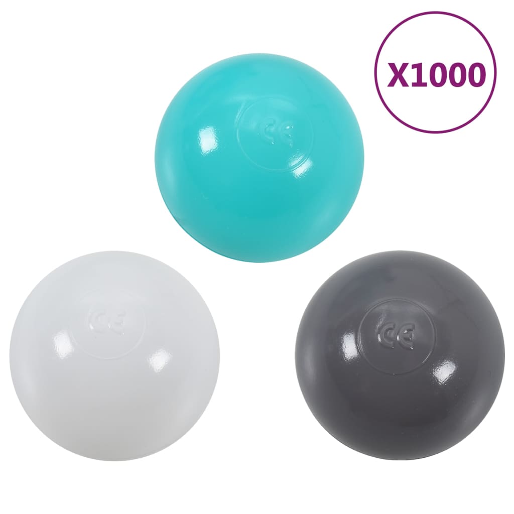 Vidaxl speelballen 1000 st meerkleurig