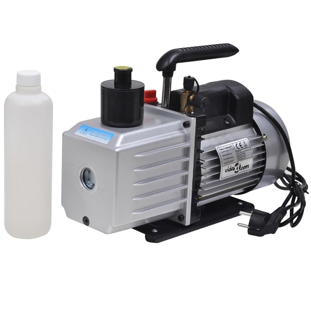 Vidaxl vacuümkamer met 2-traps pomp 5,5 l