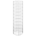 Vidaxl gabion plantenbakken 3 st rond verhoogd ø30x100 cm staal