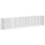 VidaXL Gabion plantenbak verhoogd 470x50x100 cm gegalvaniseerd ijzer