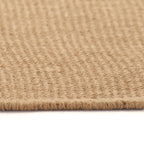 Vidaxl tapijt met latex onderkant 180x250 cm jute