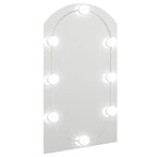 Vidaxl spiegel met led-verlichting boog 70x40 cm glas