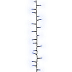 Vidaxl lichtslinger compact met 2000 led's blauw 45 m pvc