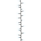 Vidaxl lichtslinger compact met 3000 led's koudwit 65 m pvc