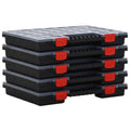 Vidaxl assortimentsdozen 5 st 40x30x5 cm polypropeen