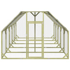 VidaXL Kippenhok 268x500x190 cm geïmpregneerd massief grenenhout