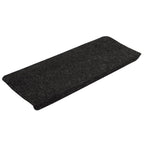 Vidaxl trapmatten zelfklevend 15 st 65x24,5x3,5 cm antracietkleurig