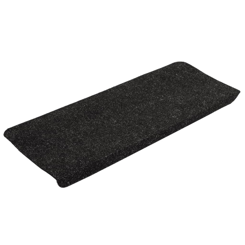 Vidaxl trapmatten zelfklevend 15 st 65x24,5x3,5 cm antracietkleurig
